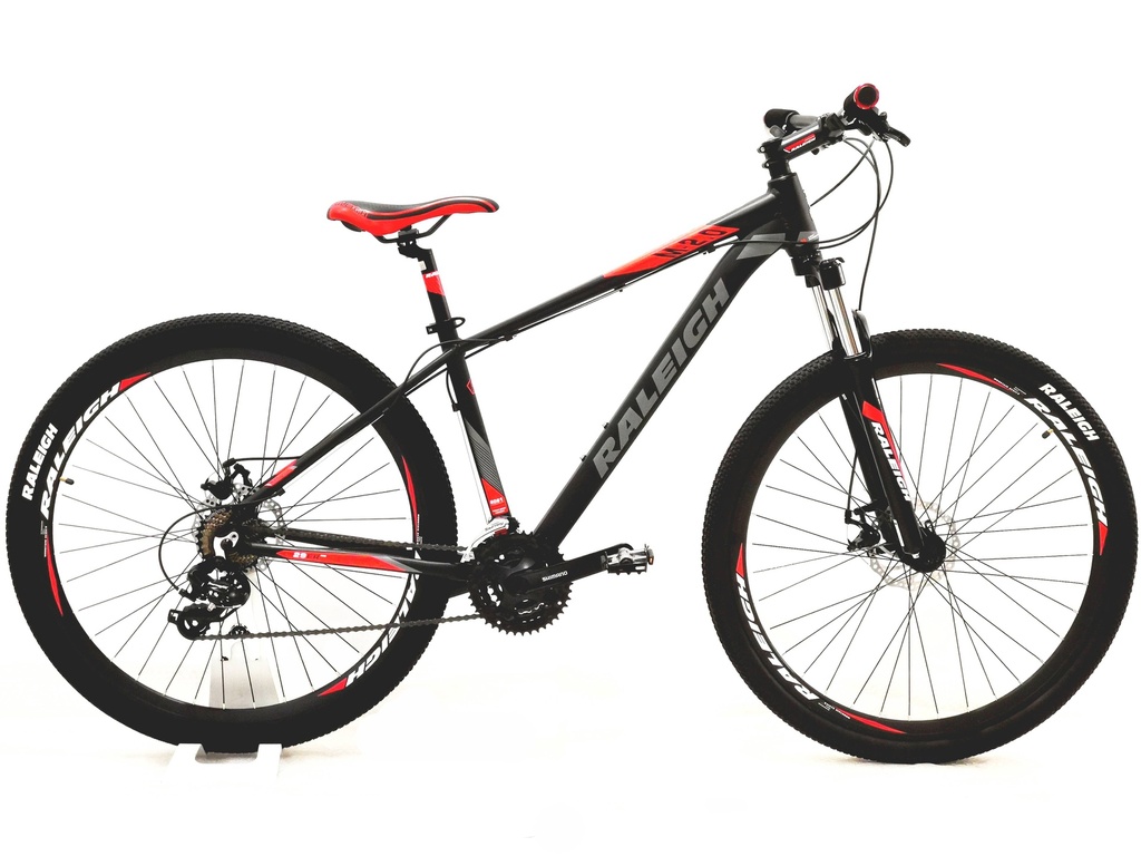 Bicicleta Raleigh 2.0 R29 - 19"- Negro con  Rojo