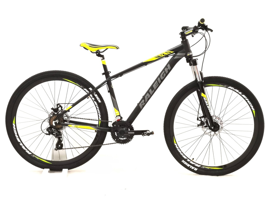 Bicicleta Raleigh 2.0 R29 - 19"- Negro con Amarillo