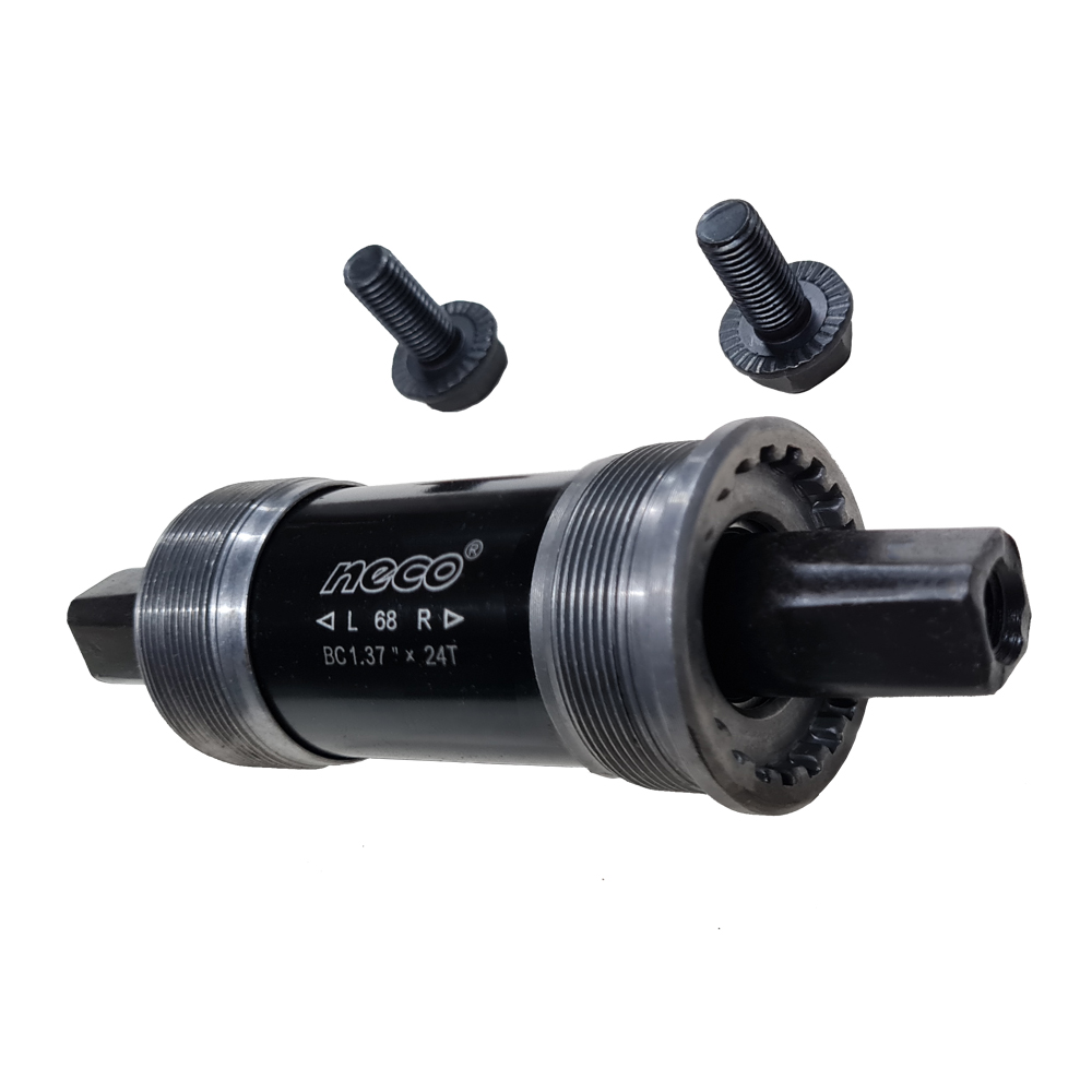 Cartridge 34.7 mm Der-Izq - 118 mm - con Rulemanes - Neco -  Comp. Shimano