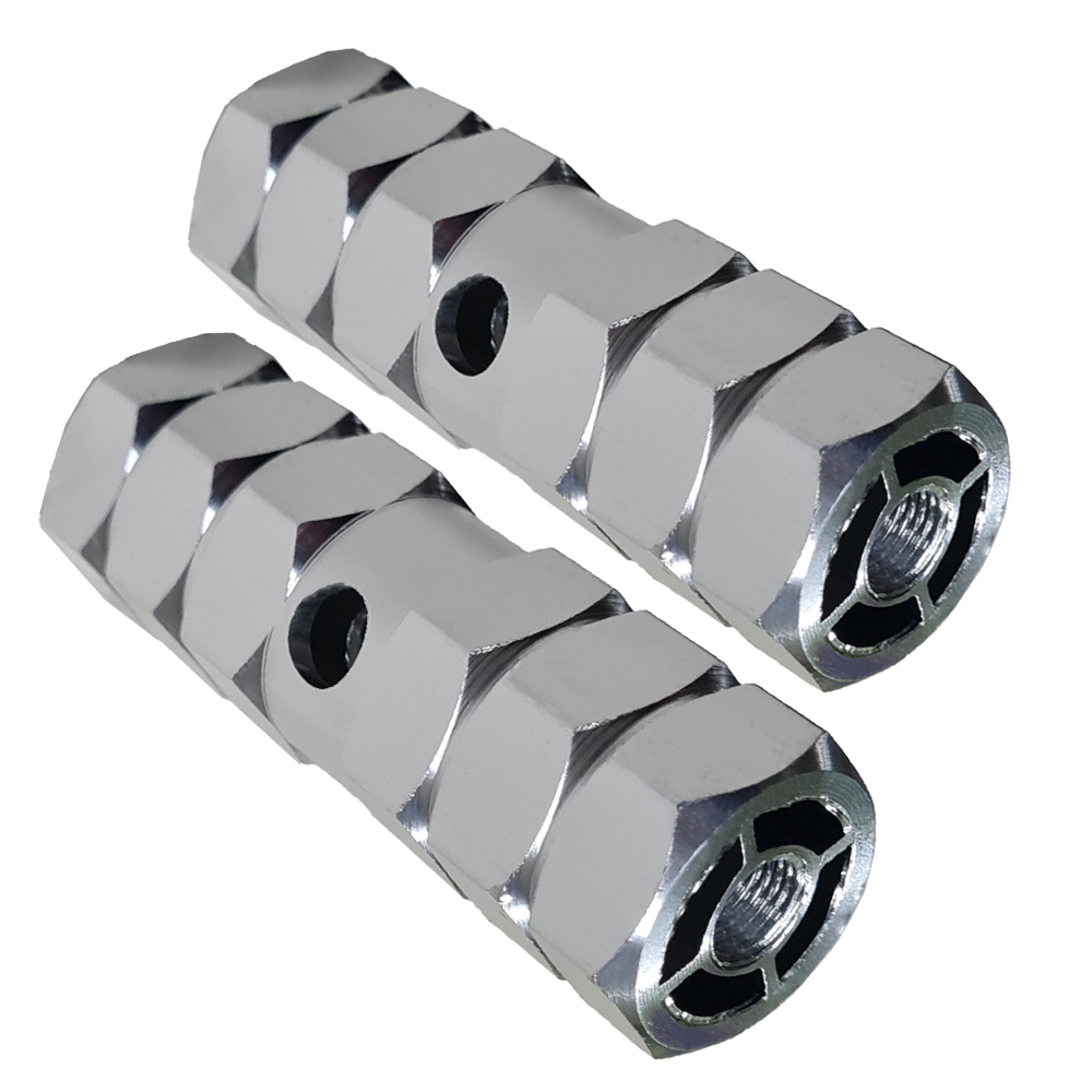Pedalines Aluminio 80 mm - Natural