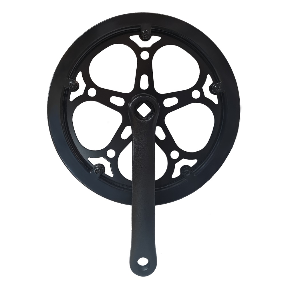 Plato y Palanca Alum. Esp. Bic. Plegable Raleigh 52 Dientes -170 mm