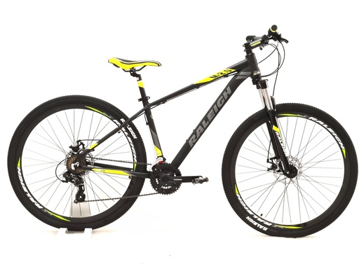 [BIN2.0-29A] Bicicleta Raleigh 2.0 R29 - 15"- Negro con Amarillo