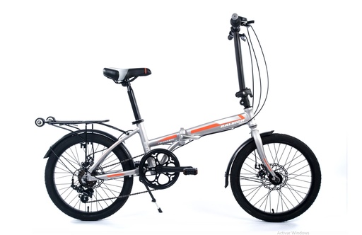 [BINRALSTR] Bicicleta Raleigh Plegable R20 Straight 6V - Freno a Disco
