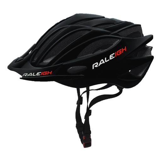 [18273-4] Casco In-Mould Hc-26 - 260Gr - 54/58 cm - 21 Ventil. Negro Mate - Raleigh