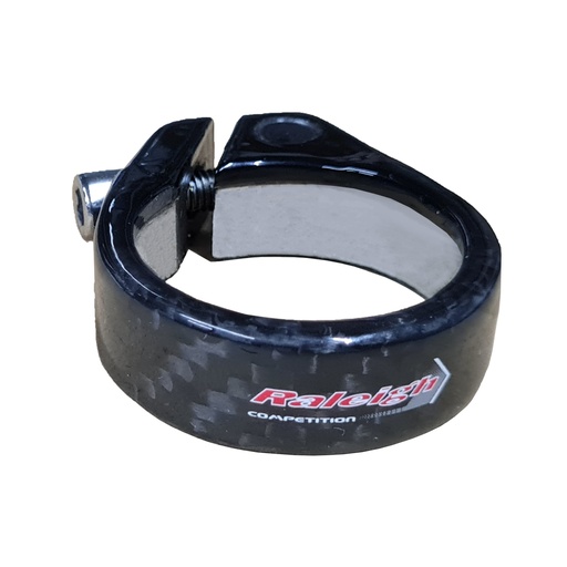 [10358] Collar para Caño de Asiento de Carbono con Tornillo - 36.6 mm