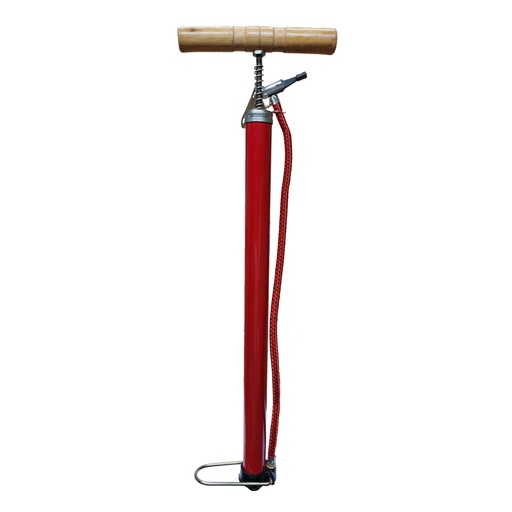 [17900] Inflador de Pie 20" X 1 1/2" Rojo S/Tanque China
