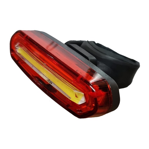 [17158B] Luz Trasera Led Combinada 2 Colores - Recargable Usb