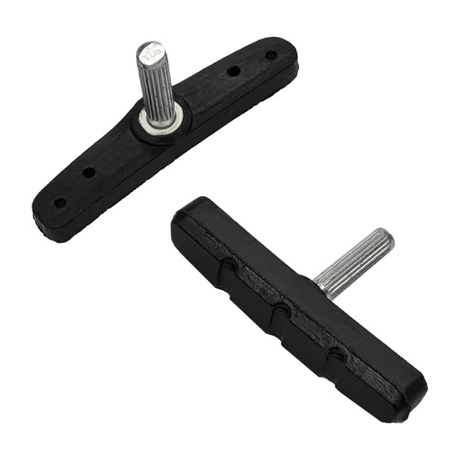 [12611] Par de Patines de Goma P/ Freno T/ Shimano C/ Vastago 73mm