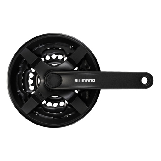 [15500] Plato y Palanca Shimano Fc-Ty301-C/ Cubre - 42/34/24 - 175mm